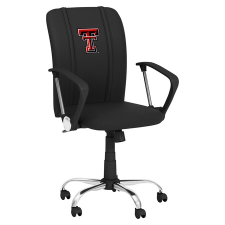 Dreamseat Curve Task Chair with Texas Tech Red Raiders Logo XZOCCURVE-PSCOL13440